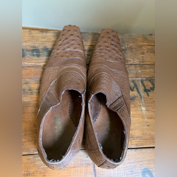 JE-VER real leather ostrich shoesMexico Size 28.5 US Men's size 10.5? - Picture 7 of 13